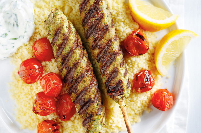 Broccoli and Lamb Kefta