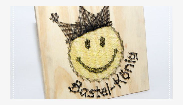 bastel könig logo nähen