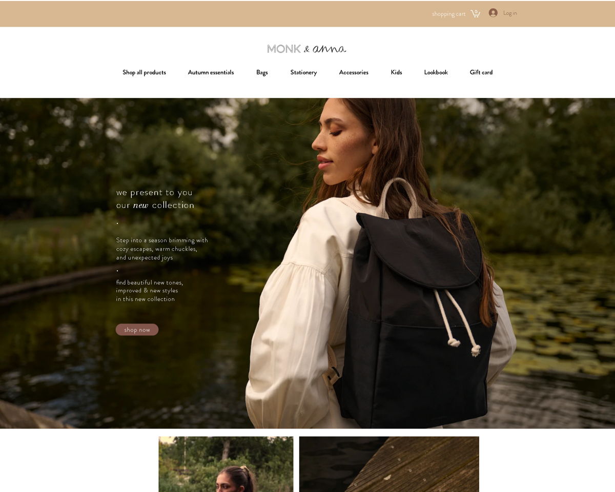 Screenshot of Monk & Anna , from the brown websites collection.