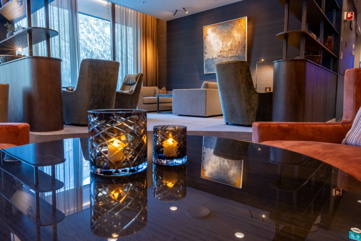 Koselig i Salto Lobby Bar!