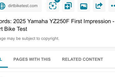 2022 YAMAHA YZ250XN motorcycle for rent near Nampa, ID