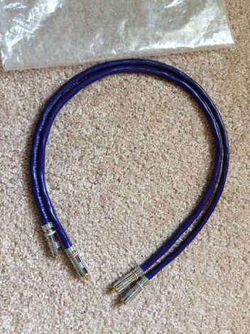 JPS Labs FX Superconductor Interconnects RCA (1m)