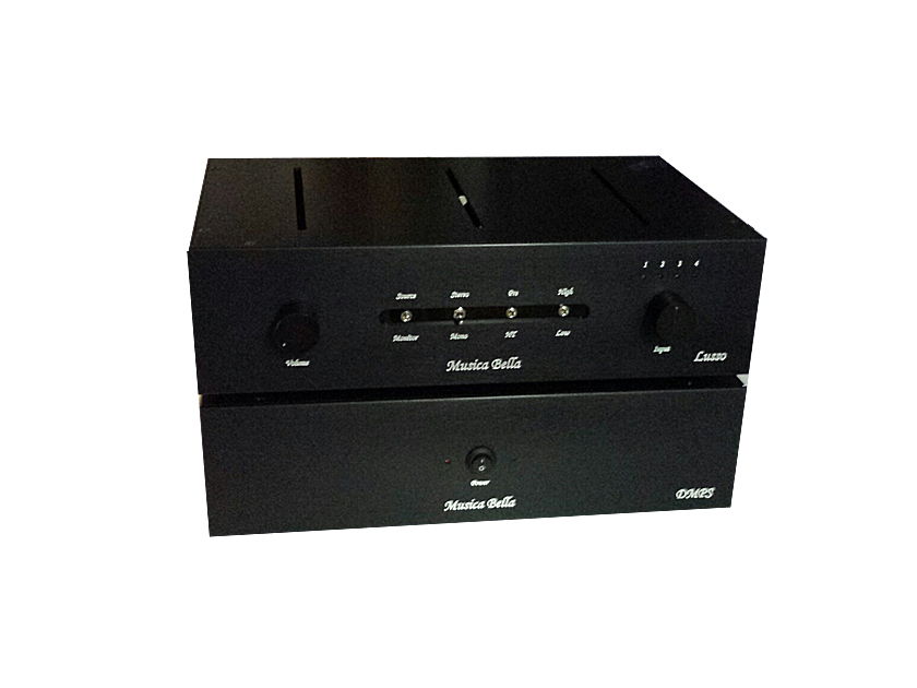 Musica Bella / Response Audio Lusso Twin Chassis, Dual Mono Balanced Tube Preamp NEW - TRADES - Reduced