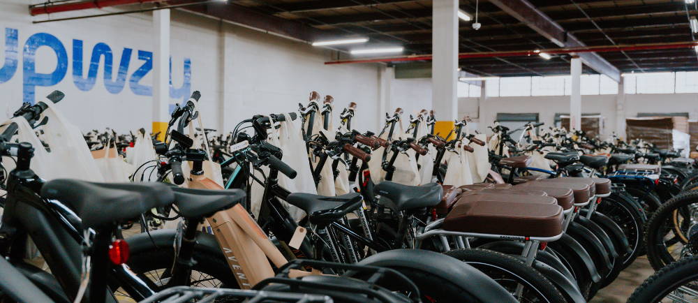 Upway electric bike inventory