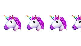 3.5 unicorn emojis