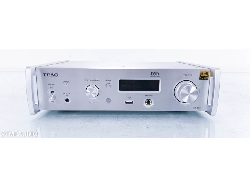 TEAC NT-503 Dual Mono Network Streamer / DAC Silver (13871)