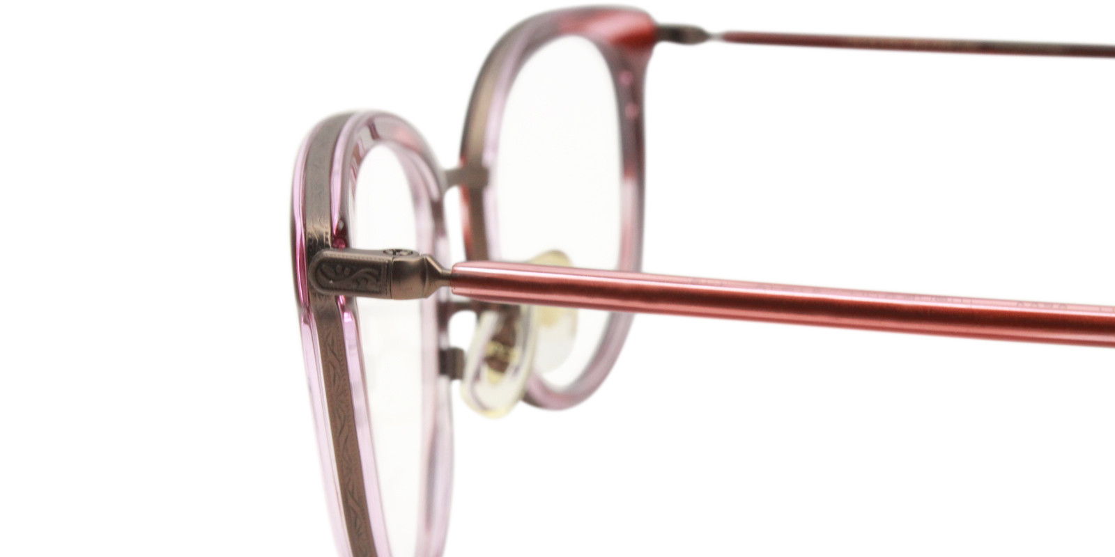 Theodora Red opticals by Oliver Peoples