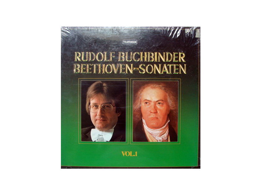★Sealed★ Telefunken / BUCHBINDER, - Beethoven Piano Sonatas, 3LP Box Set!