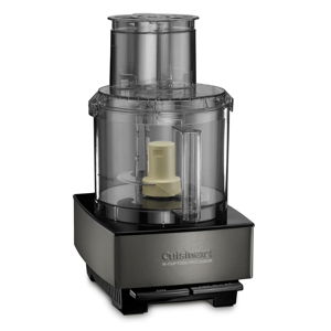 Cuisinart Food Processor 14-Cup Vegetable Chopper for Mincing, Dicing, Shredding, Puree & Kneading Dough, Black Stainless, DFP-14BKSY