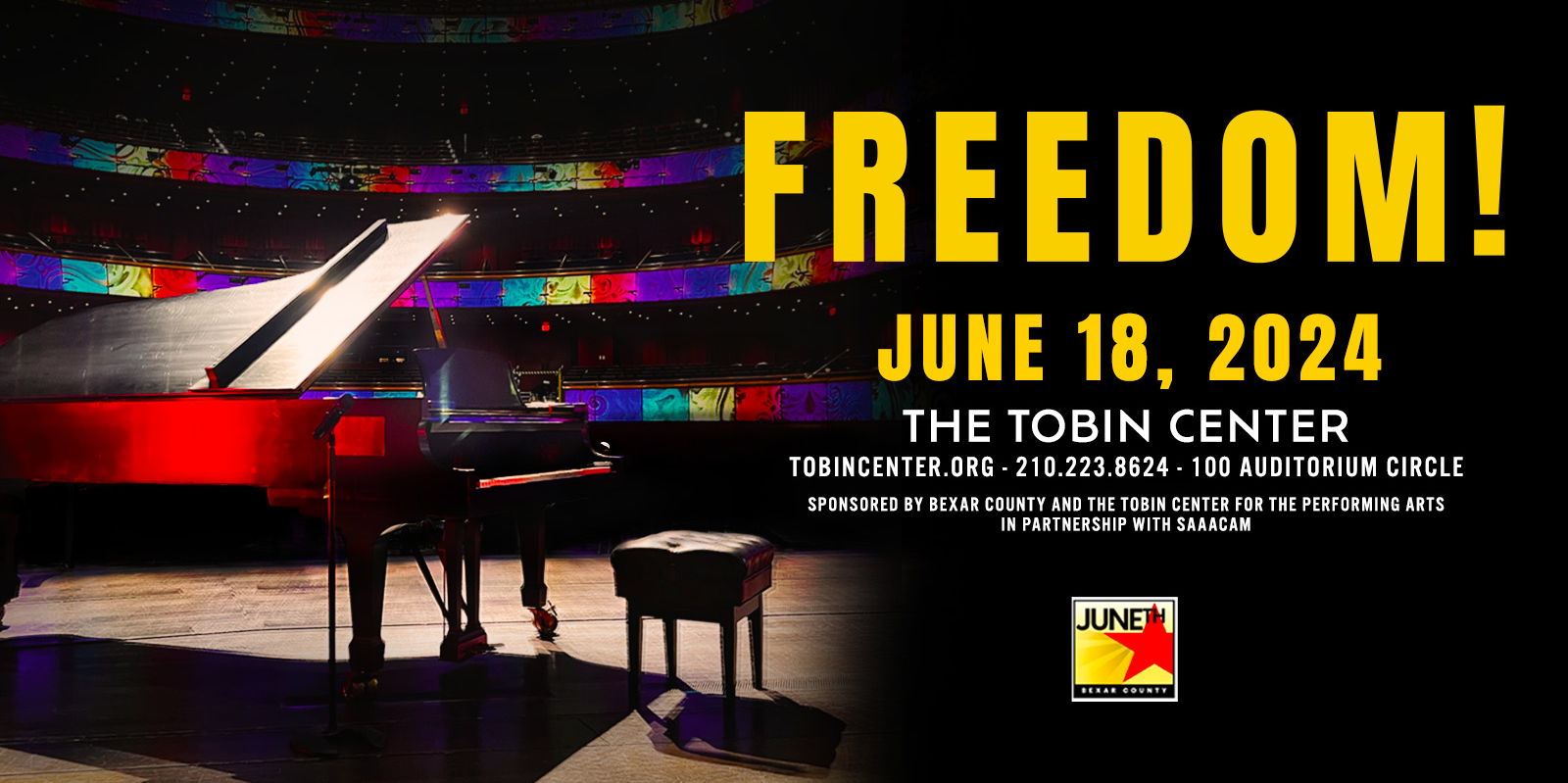 Freedom! A Juneteenth Celebration promotional image