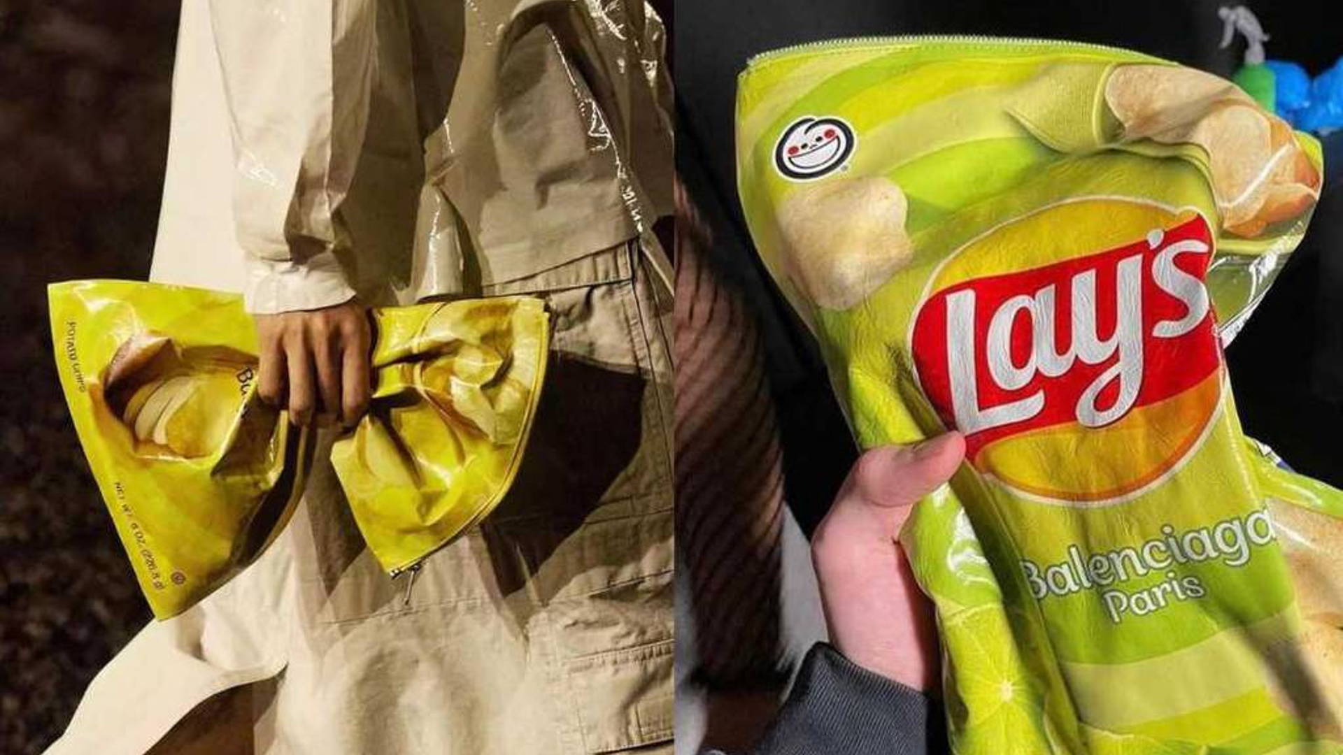 Featured image for You'll Be Looking Like A Snack With the Balenciaga and Lay’s Chip Bag 