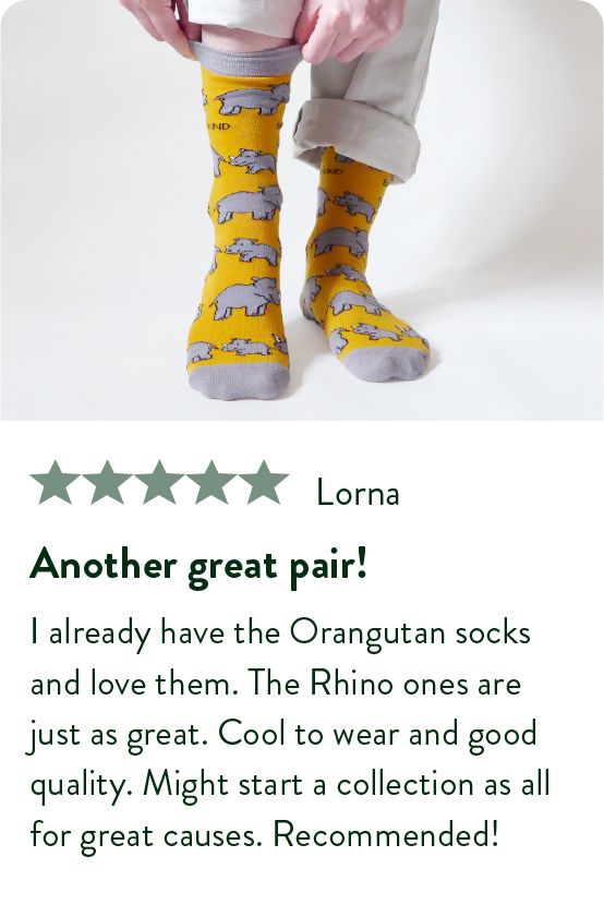 "Another great pair of socks"