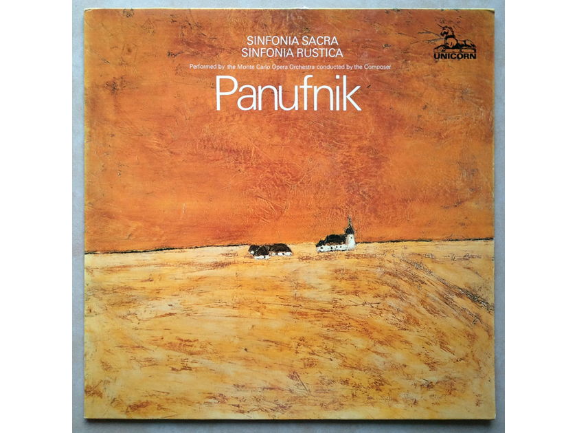 UK Unicorn/Panufnik - Sinfonia Sacra, Sinfonia Rustica The composer conducted the Monte Carlo Opera Orchestra / NM