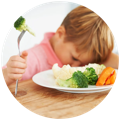 A child that is a picky eater that can be resolved by taking the best multivitamins for kids