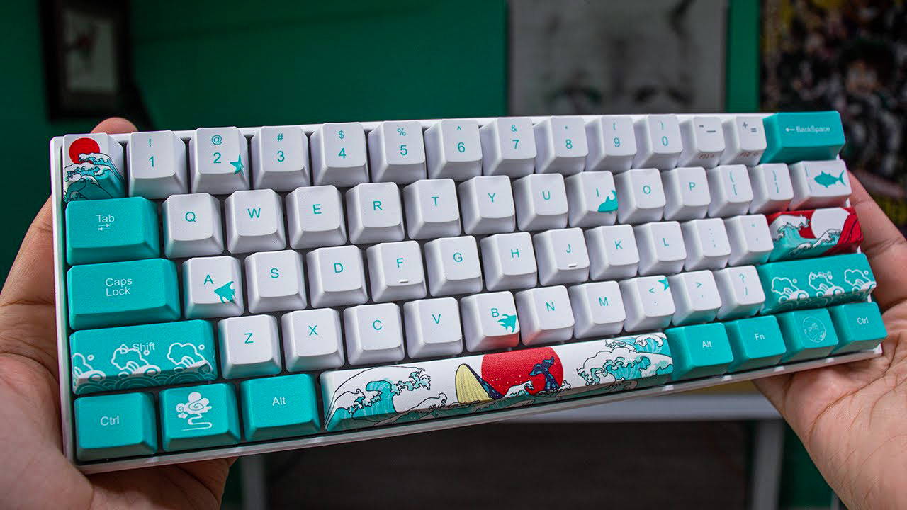 Coral Sea keycaps. Anne Pro 2 with Coral Sea keycaps. Japanese Keyboard keycap. Coral Sea клавиатура. Кейкапы ardor gaming