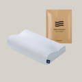 The Keetsa Pillow Plus Mattress in bedroom.