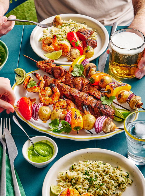 Trio of Skewers