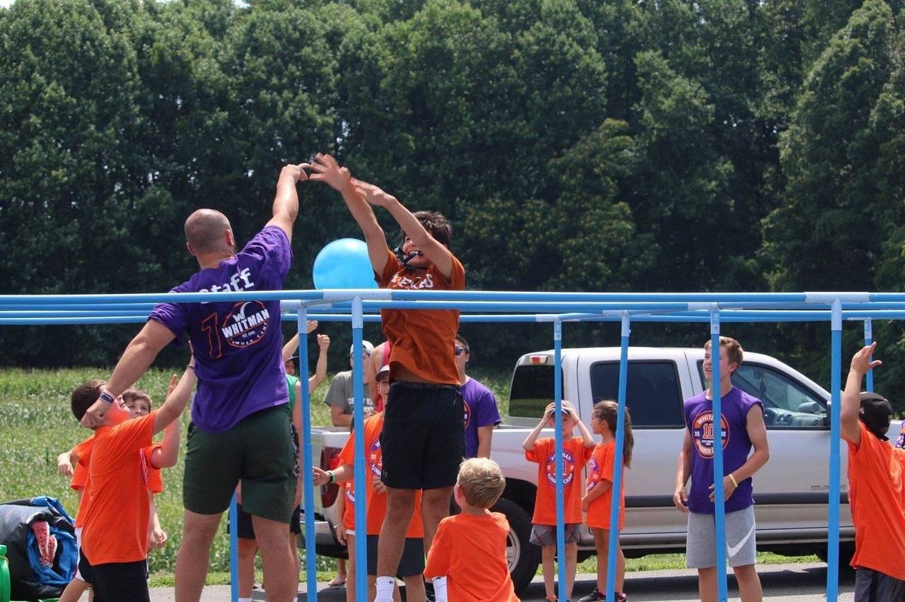 Your summer camp offers a place for good connections for kids, especially with 9 Square in the Air.