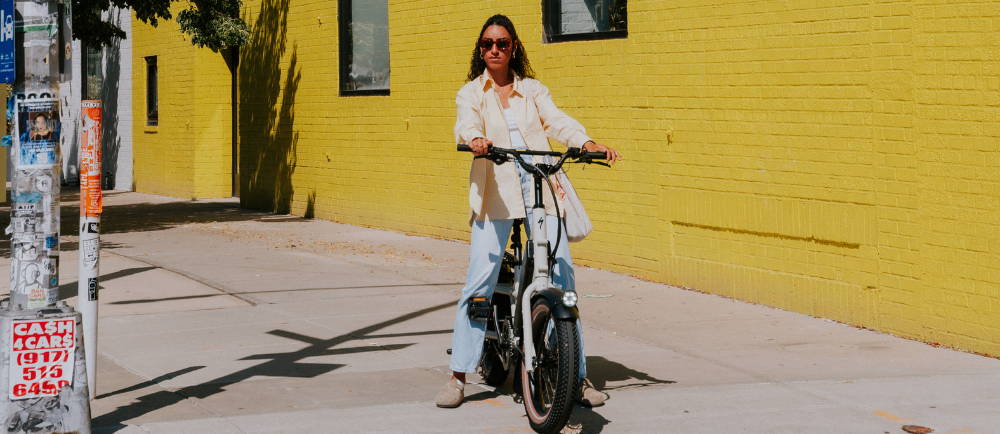 Rider on Specialized Globe Haul electric cargo bike