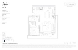 1 habitación + Oficina