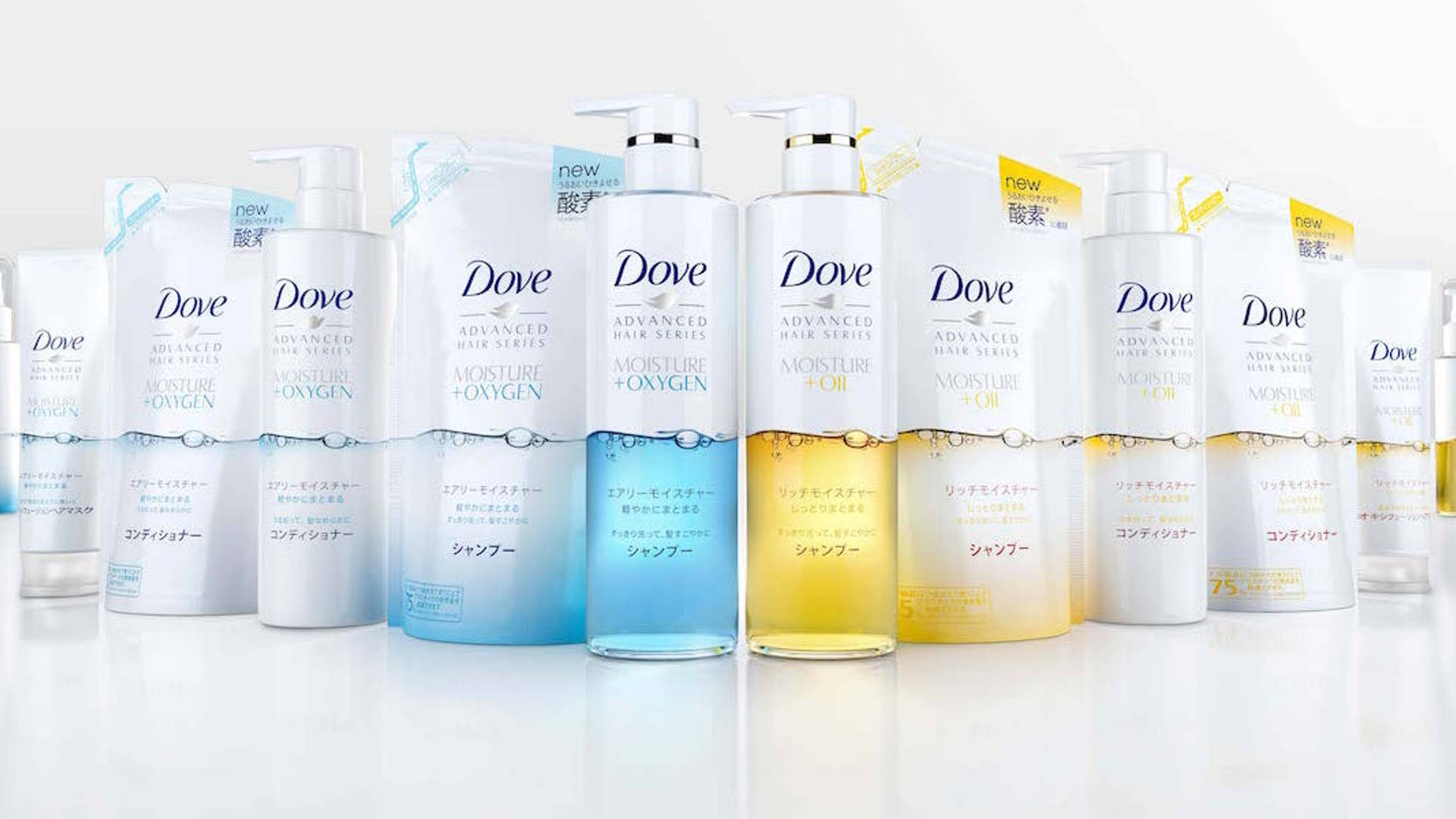 Featured image for Dove Hair Care Relaunch in Japan