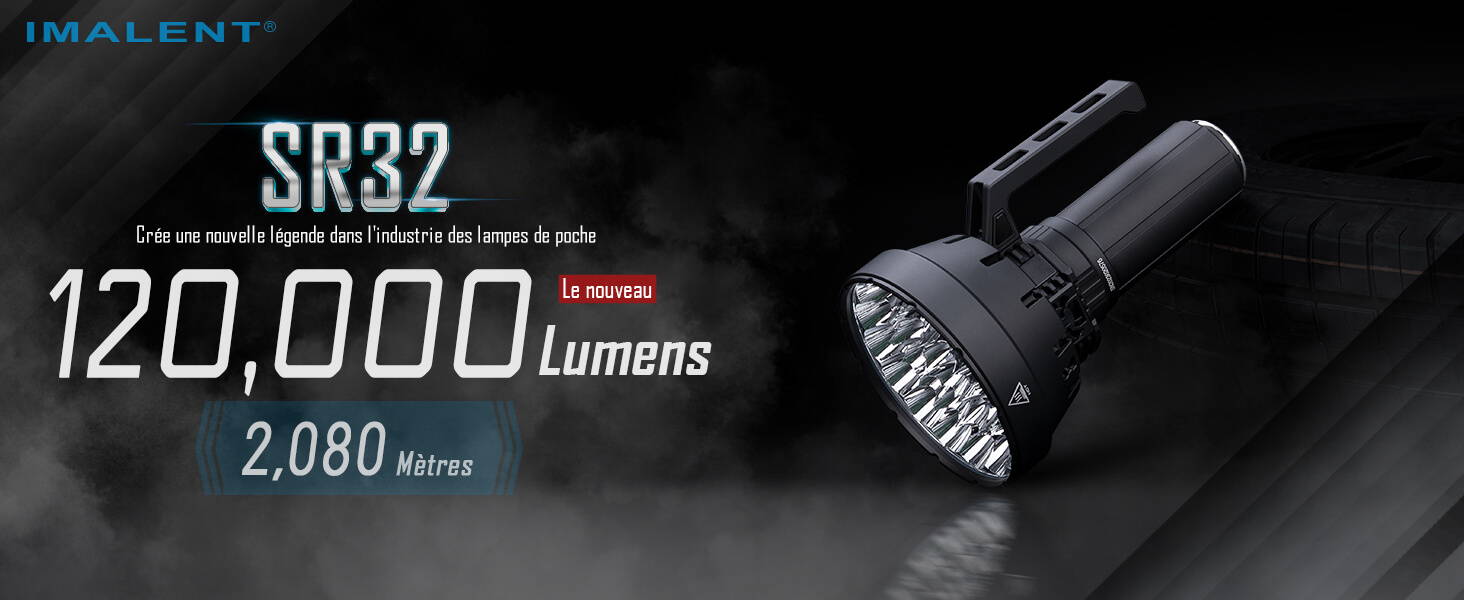 Lampe Torche À Longue Portée IMALENT SR32