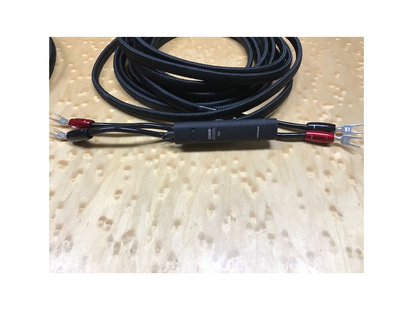 AudioQuest ROCKET 88 Speaker Cables 25ft Pair Full Range with Spades on both ends and