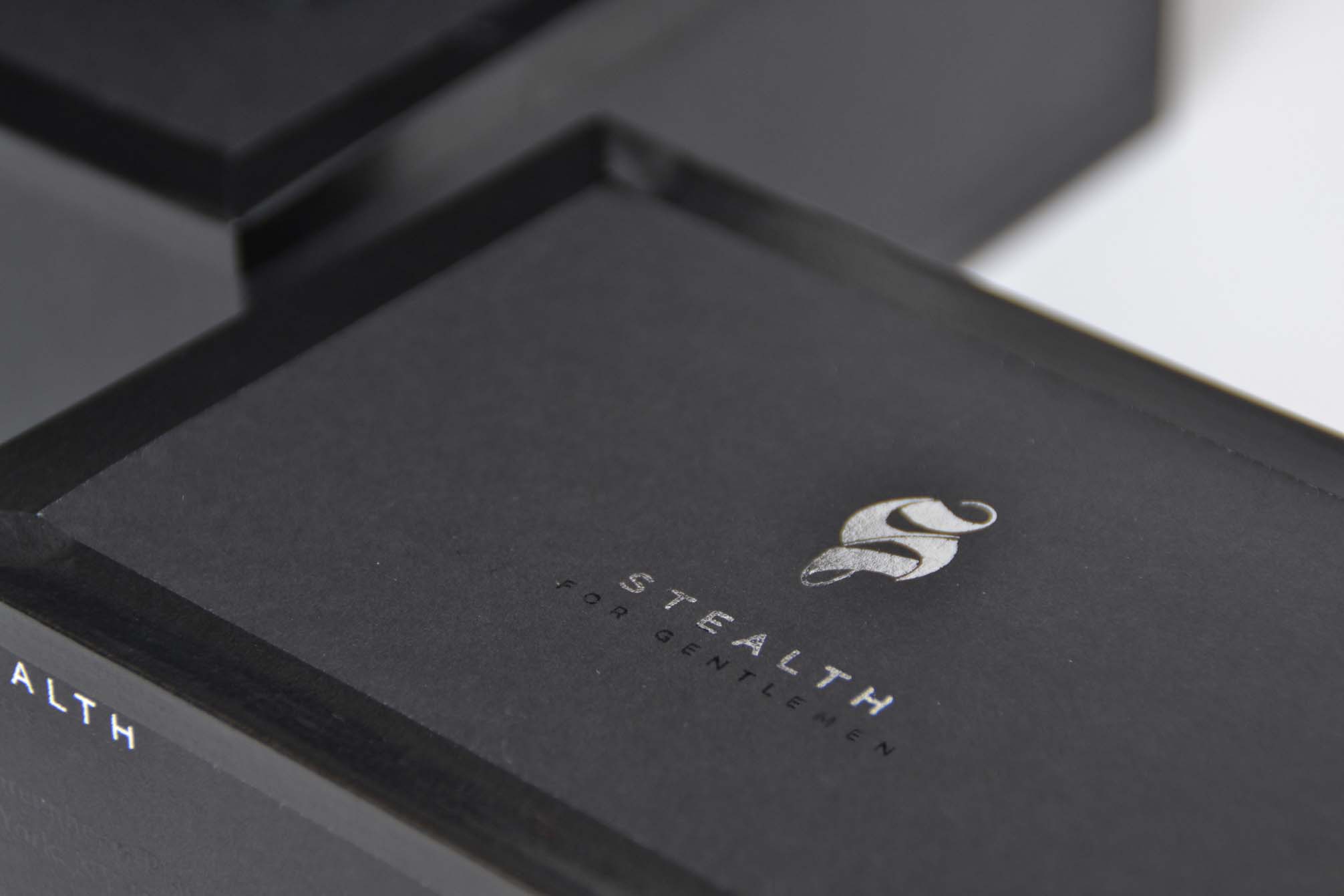 Concept: Stealth For Gentlemen | Dieline - Design, Branding & Packaging ...