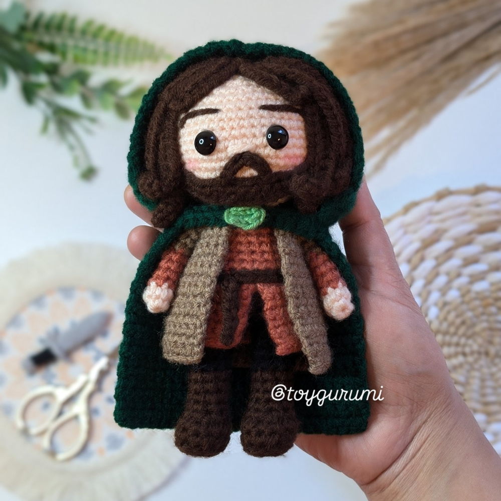 LOTR Aragorn Amigurumi