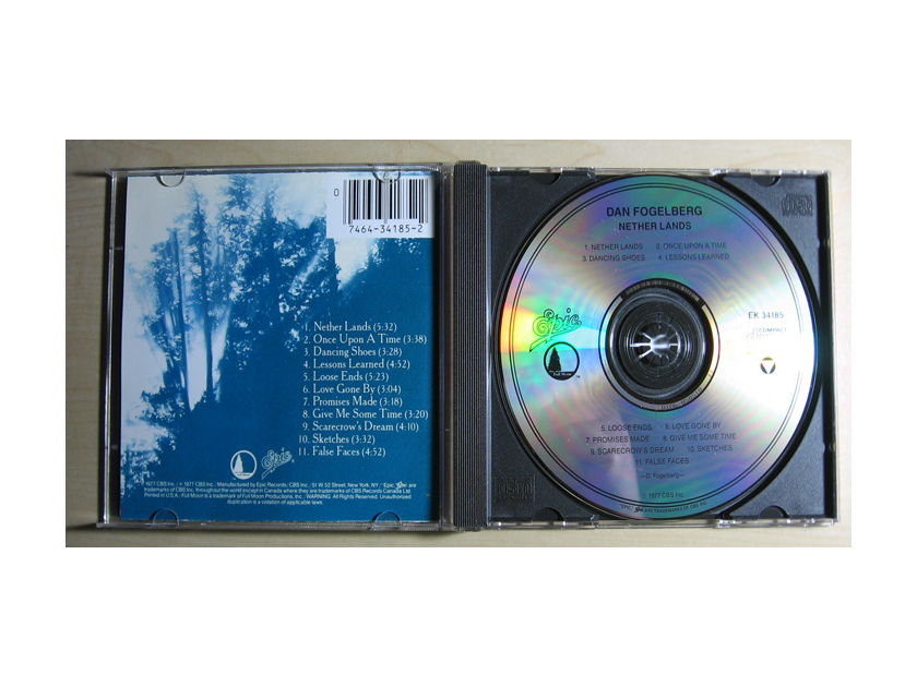 Dan Fogelberg - Nether Lands  - Compact Disc / CD  Epic EK 34185