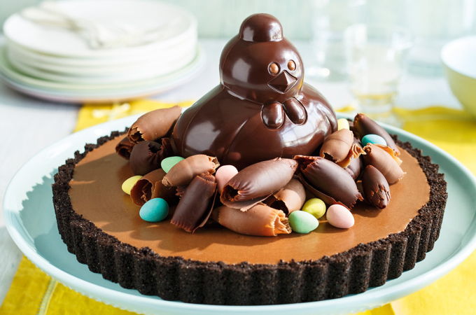 Chocolate Hen’s Nest Pie