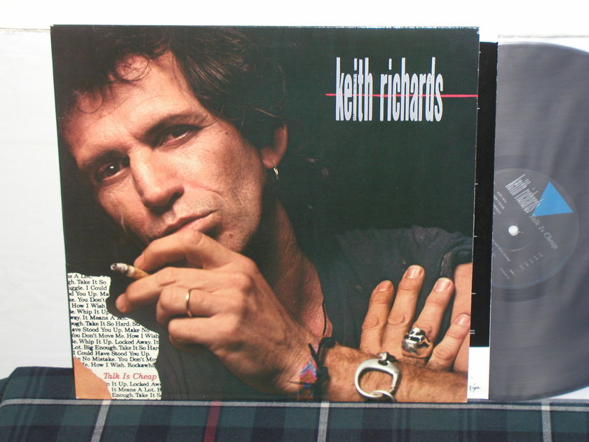 Keith Richards - Talk Is Cheap (Scarce) Virgin 90973-1 from 1988