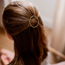 Barrette Ronde Métal - Emma