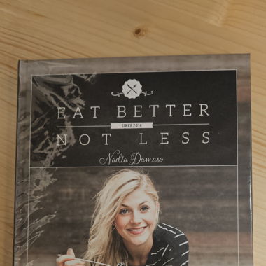 Buch "Eat better not less"