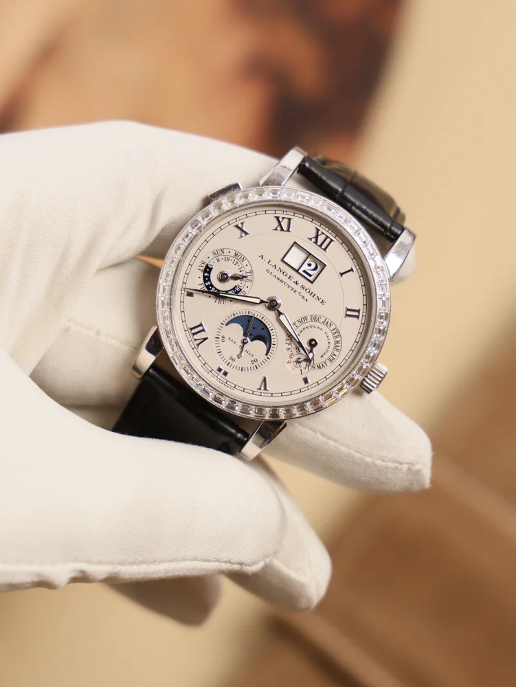 A. Lange & Söhne Langematik Perpetual PT Unique Baguette Diamonds , image 1