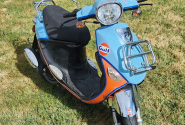 2008 GENUINE BUDDY SCOOTER 125CC motorcycle for rent near Medford, OR