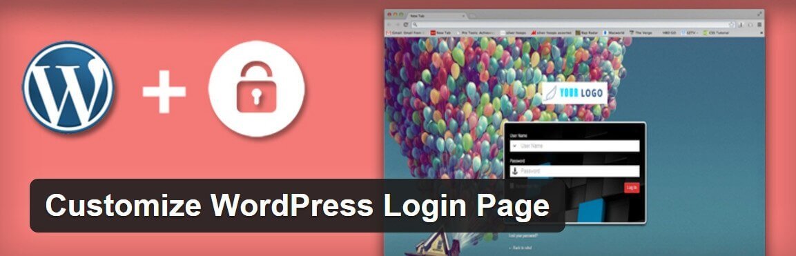 Customize WordPress Login Page - настройка страницы входа