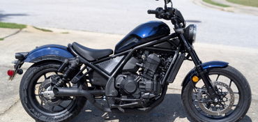 2025 HONDA REBEL 1100 DCT motorcycle for rent near Hampton, GA