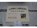 Lynn Larson 1/2 cut and wrapped PIG 