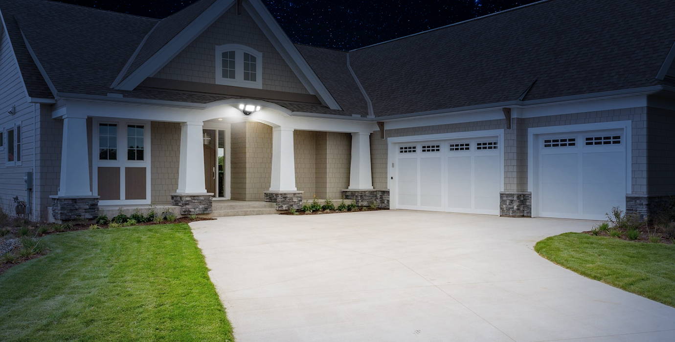 Onforu 55W LED Dusk to Dawn Security Lights with Remote