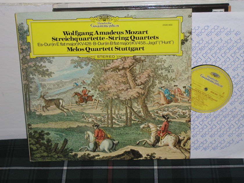 Melos Quartett - Mozart Strinquartets DG German import LP