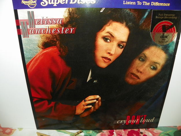 MELISSA MANCHESTER - DON'T CRY OUT LOUD SUPER DISC dbx
