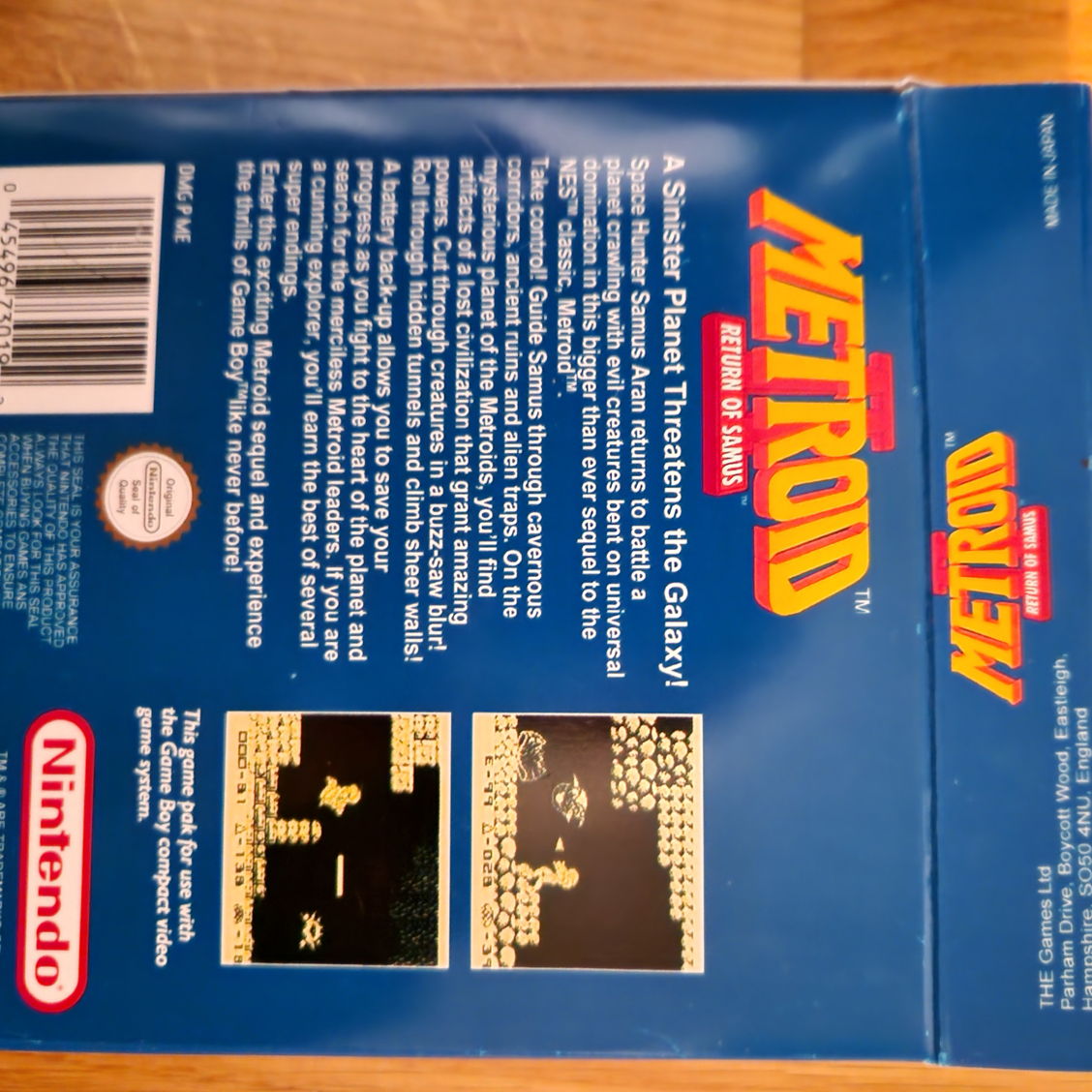 Game boy metroid spiel und box - CHF 135.00 | Buy on marko
