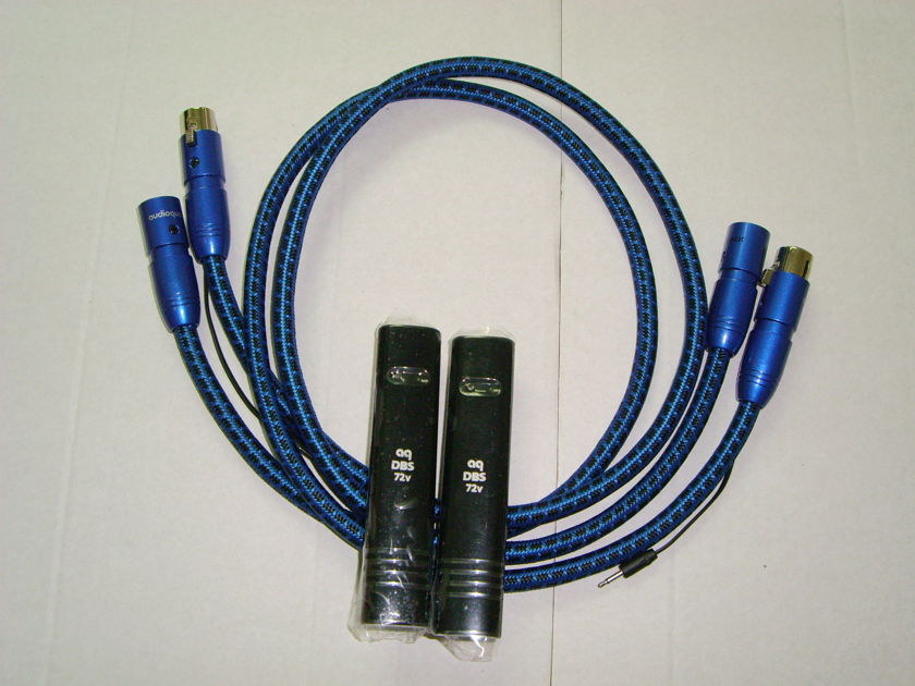Audioquest SKY 2-2 or 2-4 plugs cable xlr or rca 2mt (1pair)