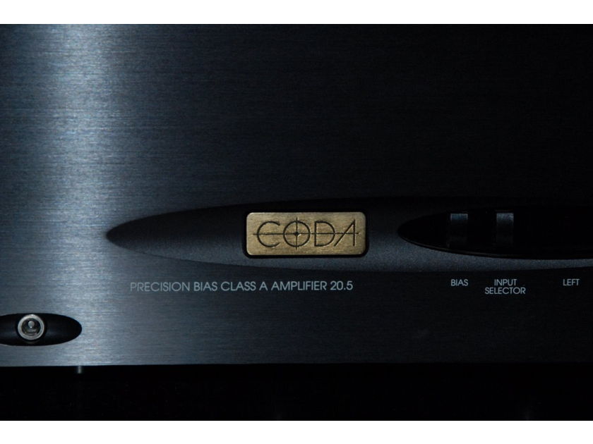 Coda Technologies 10.5 Precision Bias High Current Reference 2 Channel Amplifier  200W X 2 CLASS A/AB