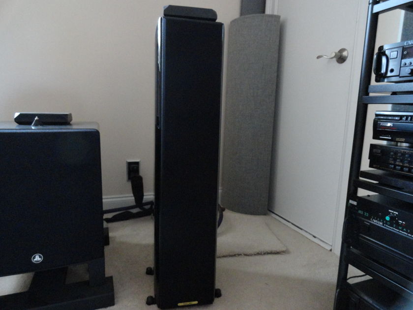 Sonus Faber Toy tower 3-way Piano Black/Leather