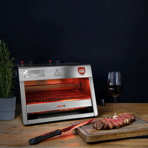 The Otto Grill Pro, Infrared Steak Grill from Otto Wilde, 1500°F in 3 Minutes, Integrated Grill Drawer, 100% Stainless Steel