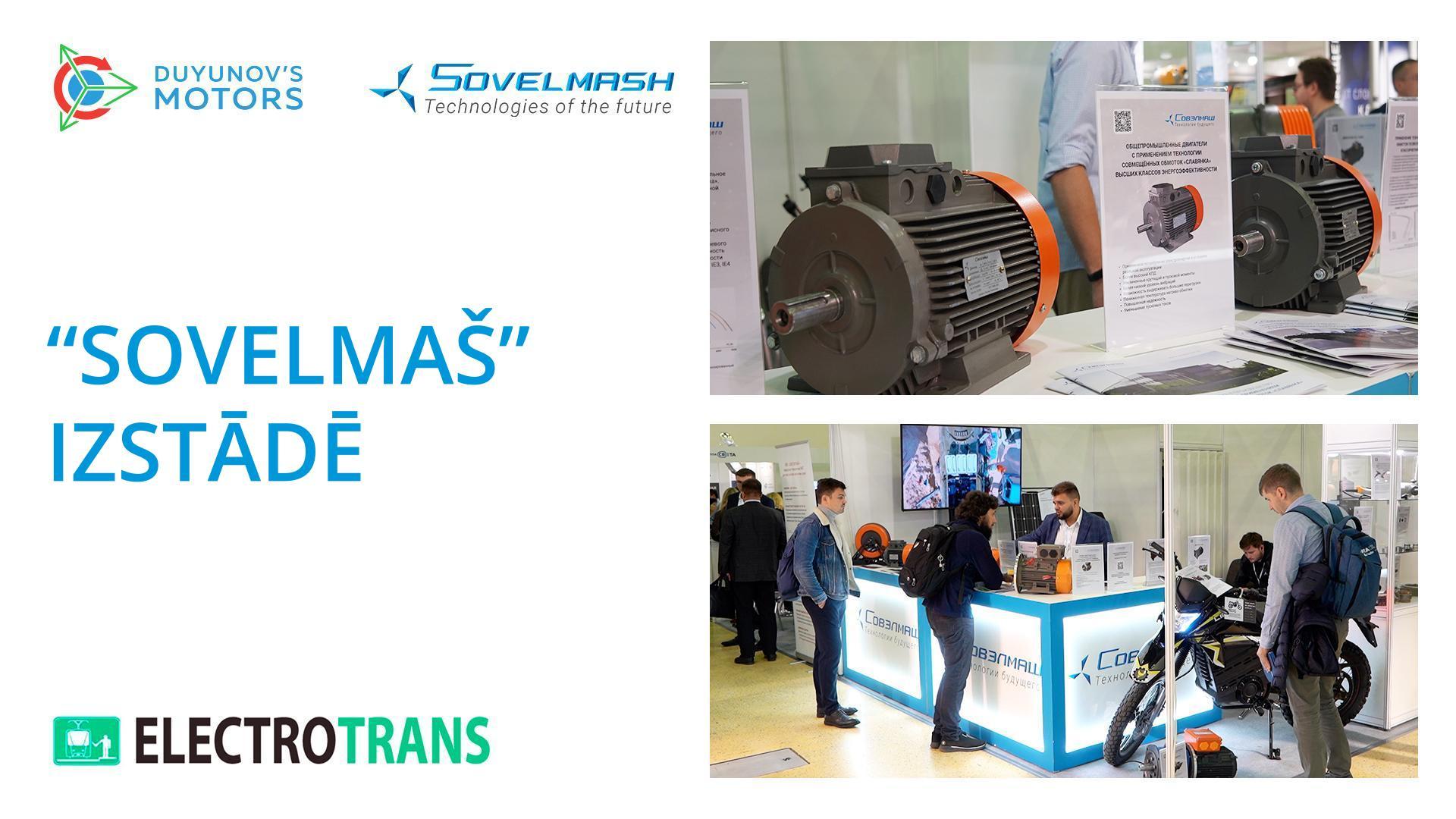 “Sovelmaš” izstādē “ElektroTrans 2022”
