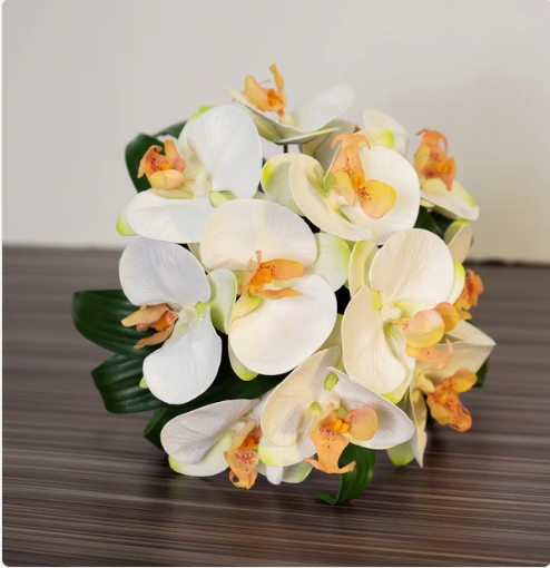 Phalaenopsis Flower Arrangement - Realistic Artificial Flowers