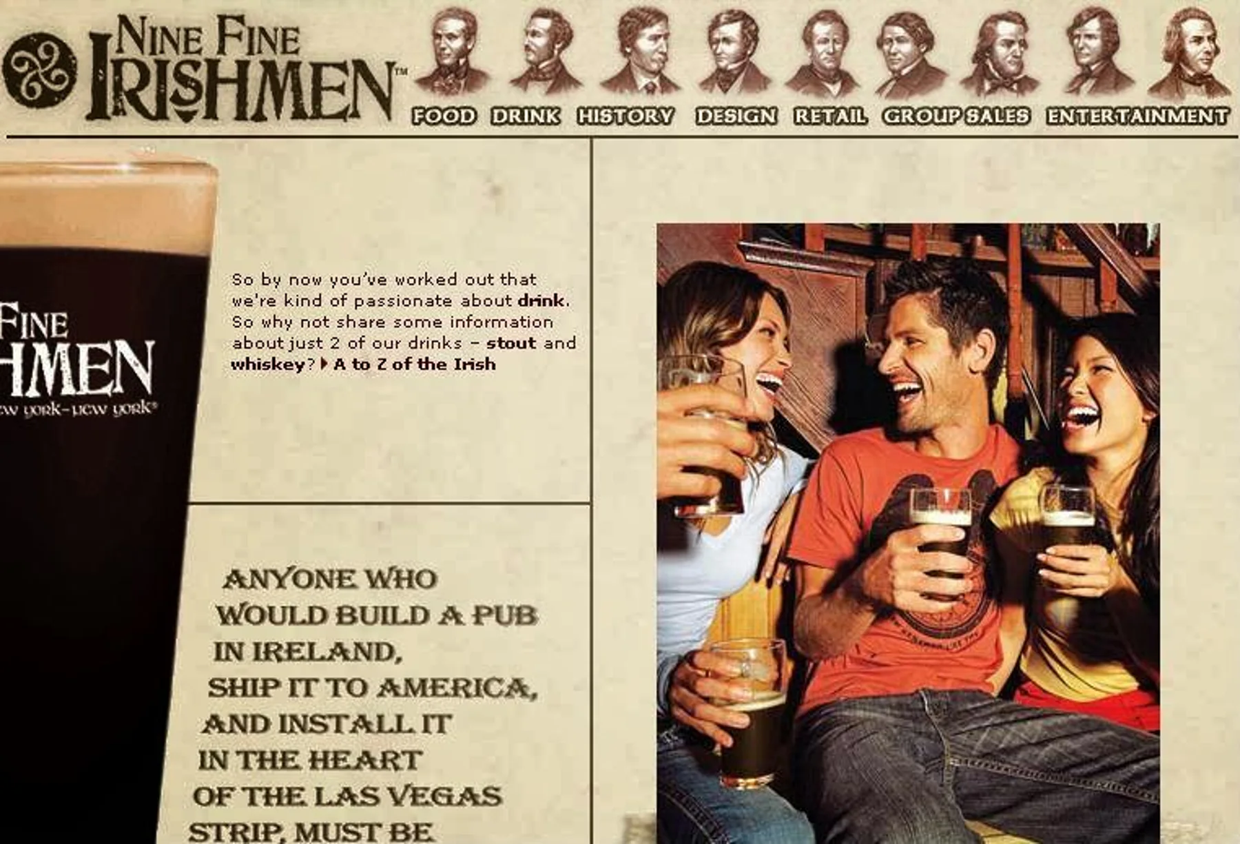 Nine Fine Irishmen in Las Vegas